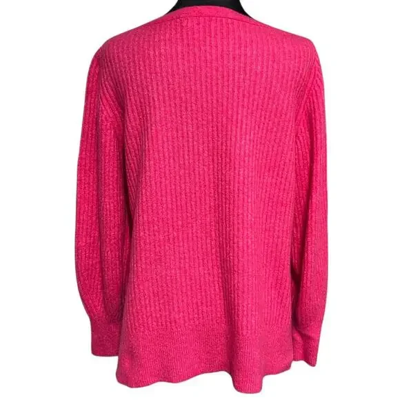Athleta Layover Pullover Sweater in Tulip pink Size Small - Picture 5 of 7